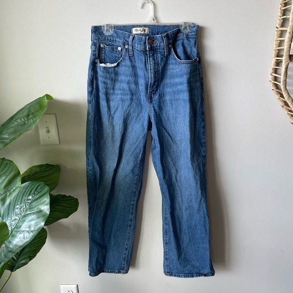 Madewell The Perfect Vintage Wide-Leg Crop Jean - Picture 2 of 8